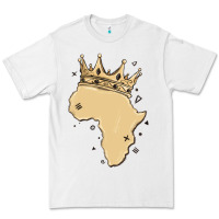 White africa with crown Premium Tee - MaliasSmallBusiness