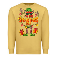 Antique Gold im the smartass elf Premium Sweatshirt - FaDigitalArtStudio