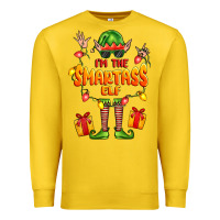 Lemon im the smartass elf Premium Sweatshirt - FaDigitalArtStudio