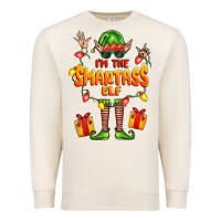 Sandshell im the smartass elf Premium Sweatshirt - FaDigitalArtStudio