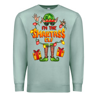Seafoam im the smartass elf Premium Sweatshirt - FaDigitalArtStudio