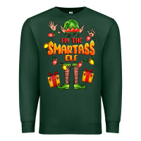 Sports Green im the smartass elf Premium Sweatshirt - FaDigitalArtStudio