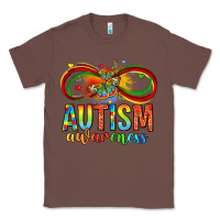 Chestnut autism awareness butterfly infinity symbol Classic Tee - LillyAllenDesigns