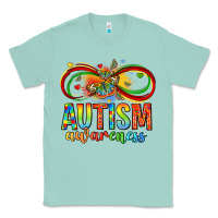 Seafoam autism awareness butterfly infinity symbol Classic Tee - LillyAllenDesigns