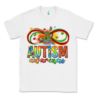 White autism awareness butterfly infinity symbol Classic Tee - LillyAllenDesigns