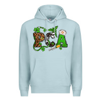 Blue Mist St. Patrick's Day PCA Premium Hoodie - OliviaCreatesArt