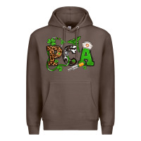 Coffee St. Patrick's Day PCA Premium Hoodie - OliviaCreatesArt