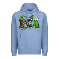 Colony Blue St. Patrick's Day PCA Premium Hoodie - OliviaCreatesArt