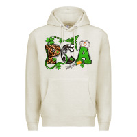 Oatmeal Heather St. Patrick's Day PCA Premium Hoodie - OliviaCreatesArt