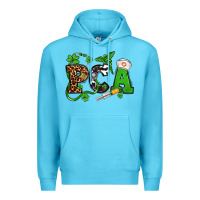 Ocean Blue St. Patrick's Day PCA Premium Hoodie - OliviaCreatesArt