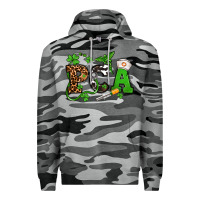 Slate Camo St. Patrick's Day PCA Premium Hoodie - OliviaCreatesArt