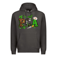 Smoke St. Patrick's Day PCA Premium Hoodie - OliviaCreatesArt