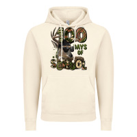 Vintage Artic 100 days of school hunting deer Vintage Hoodie - LillyAllenDesigns