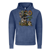 Vintage Denim 100 days of school hunting deer Vintage Hoodie - LillyAllenDesigns