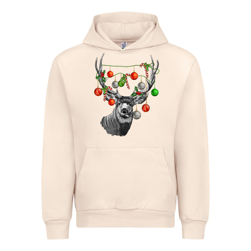 Mule Deer With Urban Hoodie by LillyAllenDesigns | Teevron