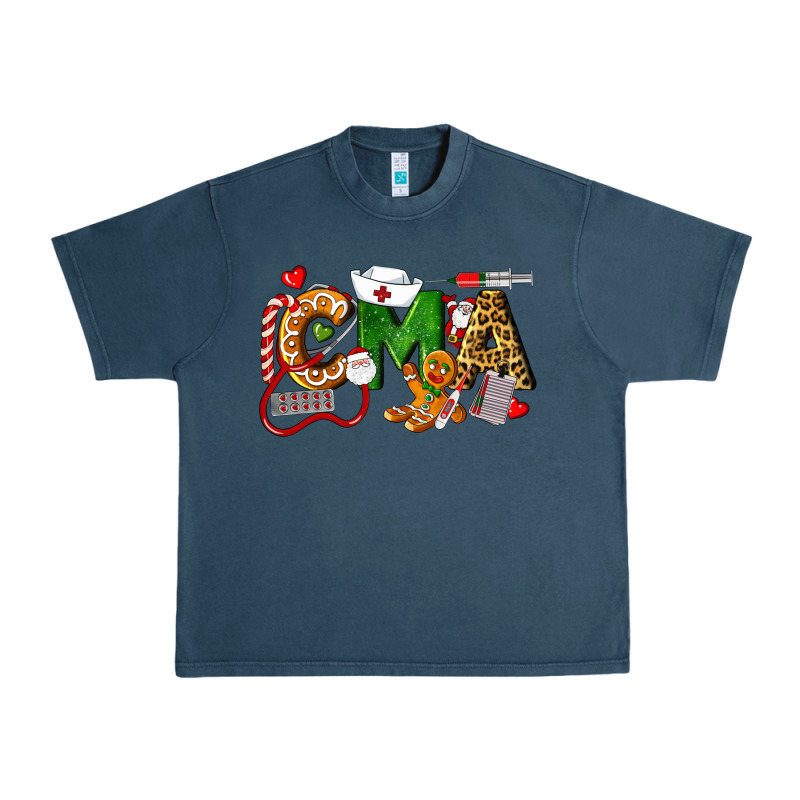 Christmas Cma Certified Medical Assistant Urban Heavy Tee by LillyAllenDesigns | Teevron