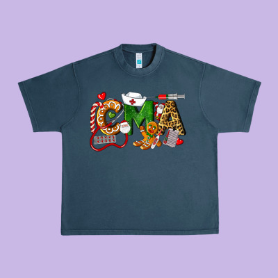 Christmas Cma Certified Medical Assistant Urban Heavy Tee Designed By Lillyallendesigns