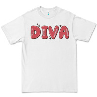 White diva Premium Tee - MaliasSmallBusiness
