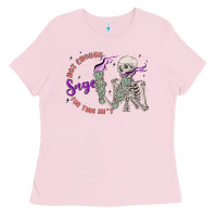 Bubblegum Pink not enough sage for this sht Ladies Tee - MaliasSmallBusiness