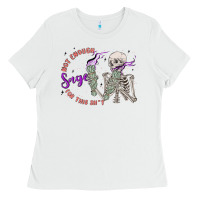 White not enough sage for this sht Ladies Tee - MaliasSmallBusiness