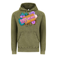 Vintage Olive Hello 1st Grade Vintage Hoodie - RanaPortraitStore