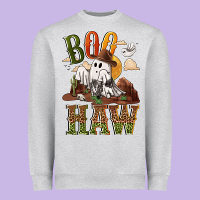 Boo Haw Heavyweight Sweatshirt Designed By Nancycooperartshop