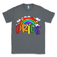 Charcoal Heather pride Classic Tee - LillyAllenDesigns