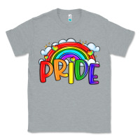 Heather Grey pride Classic Tee - LillyAllenDesigns