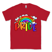 Red pride Classic Tee - LillyAllenDesigns