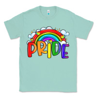 Seafoam pride Classic Tee - LillyAllenDesigns