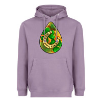 Lavender st.patrick's teardrop earrings Heavyweight Hoodie - FaDigitalArtStudio