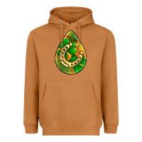 Meerkat st.patrick's teardrop earrings Heavyweight Hoodie - FaDigitalArtStudio