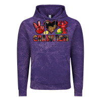 Cloud Purple crawfish Vintage Hoodie - LillyAllenDesigns