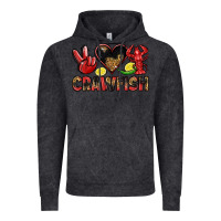 Vintage Black crawfish Vintage Hoodie - LillyAllenDesigns