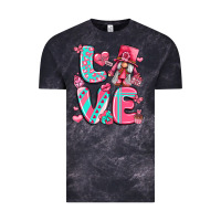 Cloud Black love with gnome Vintage Tee - LillyAllenDesigns