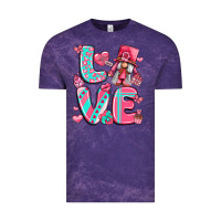 Cloud Purple love with gnome Vintage Tee - LillyAllenDesigns