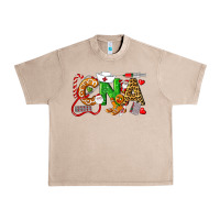 French Oak Christmas CNA Certified Nursing Assistant Urban Heavy Tee - LillyAllenDesigns