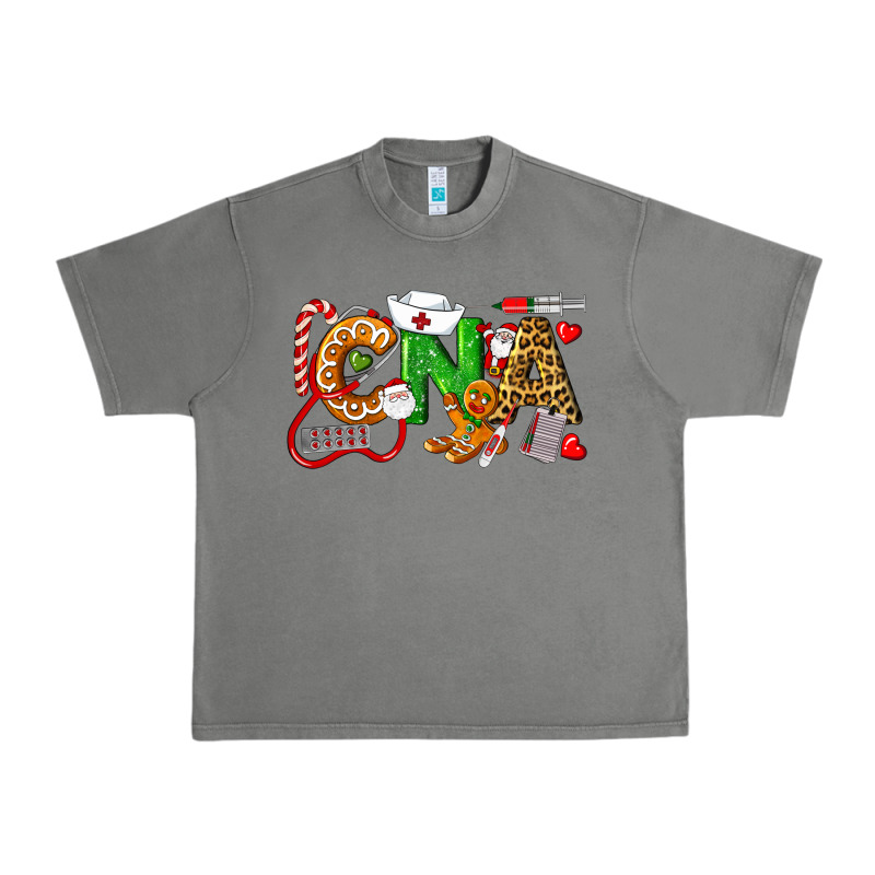 Christmas Cna Certified Nursing Assistant Urban Heavy Tee by LillyAllenDesigns | Teevron