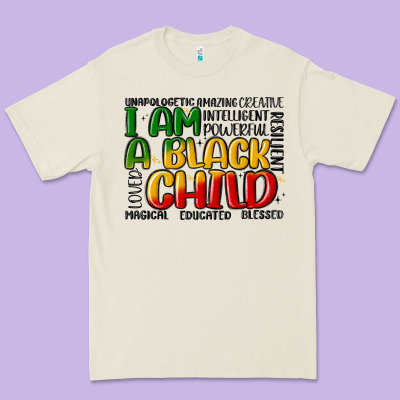 I Am A Black Child Premium Tee Designed By Maliassmallbusiness