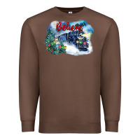 Chestnut believe polar express Premium Sweatshirt - FaDigitalArtStudio