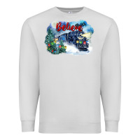 Dove Grey believe polar express Premium Sweatshirt - FaDigitalArtStudio