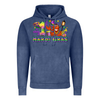 Vintage Denim my first mardi gras Vintage Hoodie - LillyAllenDesigns