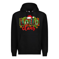 Black christmas lolo claus Premium Hoodie - FaDigitalArtStudio