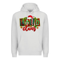 Dove Grey christmas lolo claus Premium Hoodie - FaDigitalArtStudio