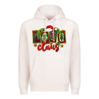 Pale Pink christmas lolo claus Premium Hoodie - FaDigitalArtStudio