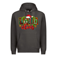 Smoke christmas lolo claus Premium Hoodie - FaDigitalArtStudio