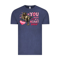 Vintage Denim you make my heart saur Vintage Tee - LillyAllenDesigns