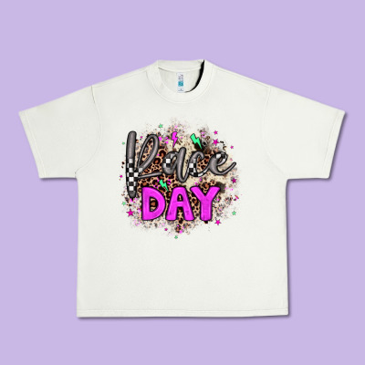 Race Day Urban Heavy Tee Designed By Jahusdesignshop