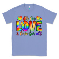 Colony Blue all for love and love for love Classic Tee - LillyAllenDesigns