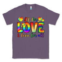 Lavender all for love and love for love Classic Tee - LillyAllenDesigns